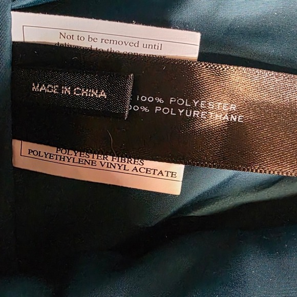 Marc Jacobs Crosby Quilted Nylon Backpack Teal Green Zip Pocket Adjustable - Picture 15 of 16